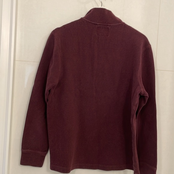 Roots Men’s Sweatshirt with half zip Size small - Picture 4 of 6